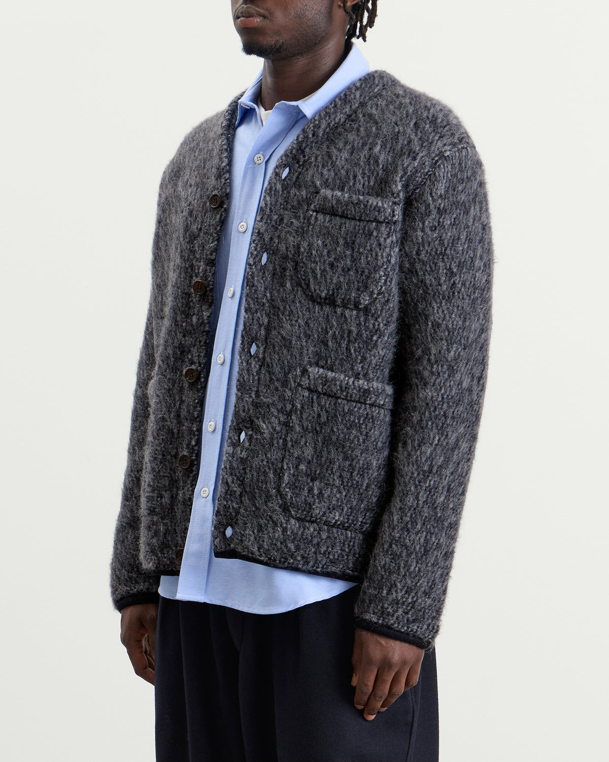 Universal Works Losso Mohair Mix Cardigan