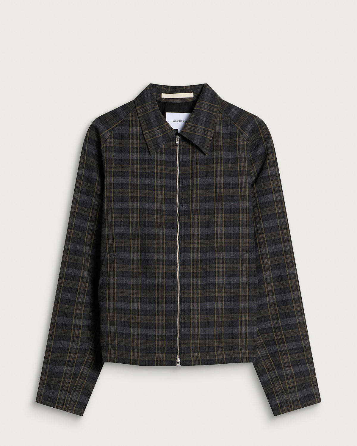 Norse Projects Stensholt Cotton Wool Check Blouson