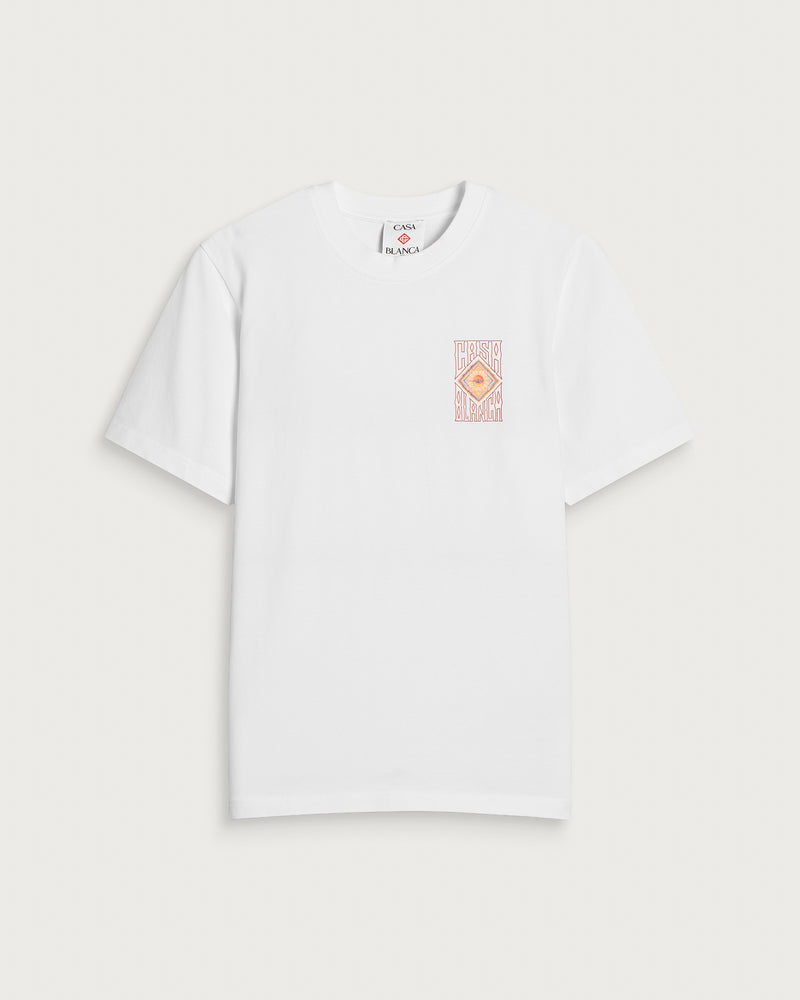 Casablanca Hermons Mirage Printed Classic T-Shirt