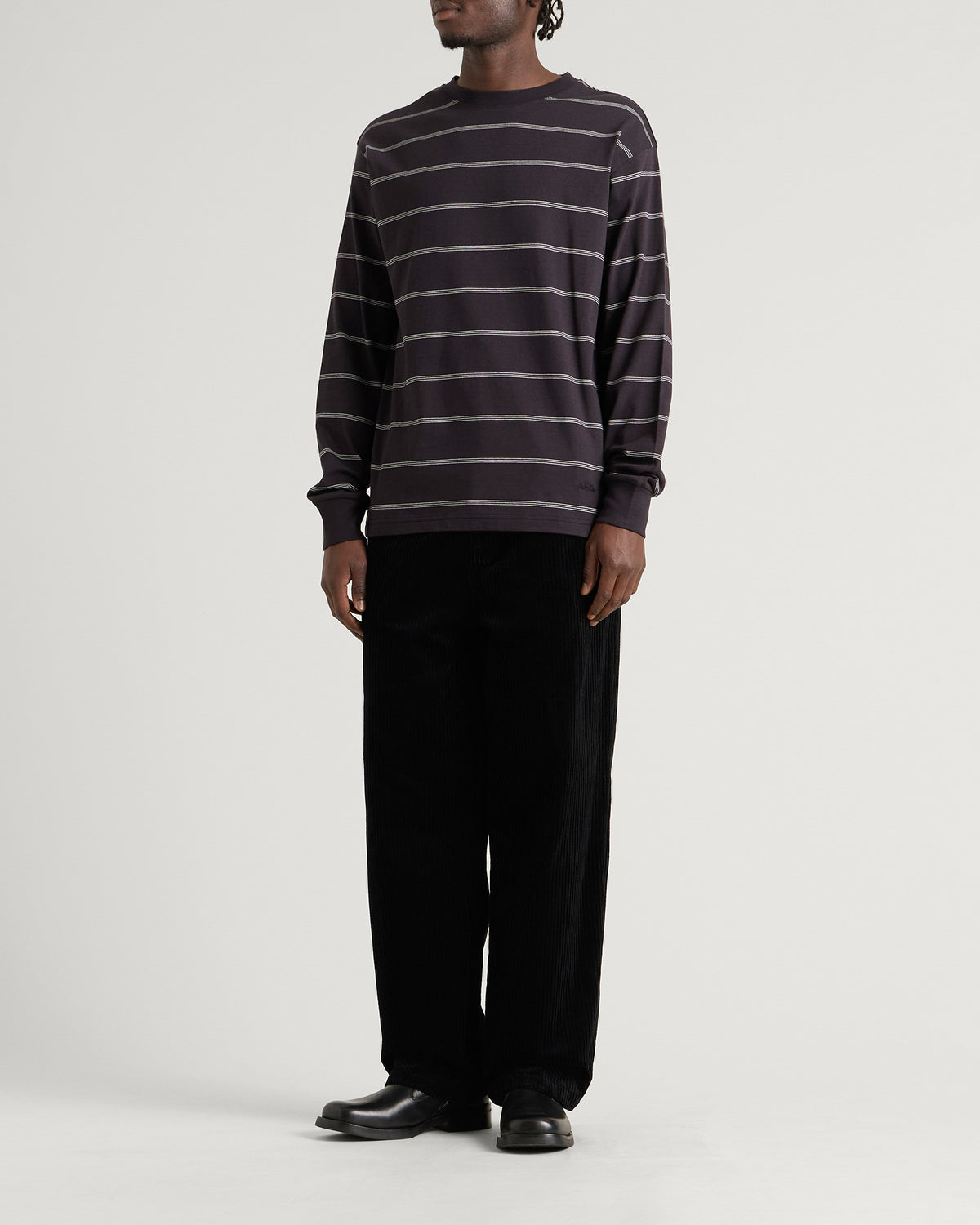 A.P.C. Hugo Stripe Long Sleeve T-Shirt