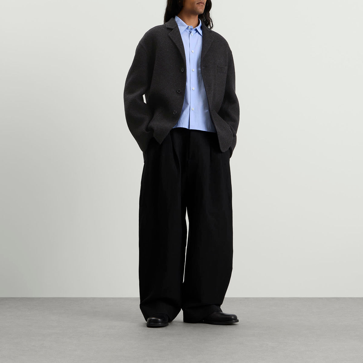 Jil Sander Wool Double Faced Workwear Jacket
