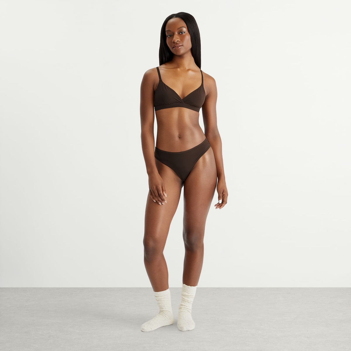 SKIMS Fits Everybody Crossover Bralette