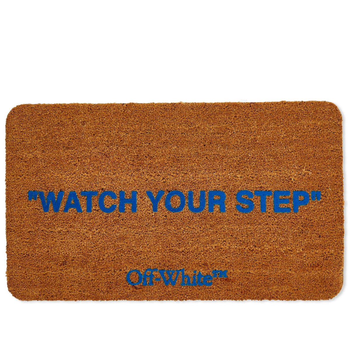 Off-White Quotes Doormat