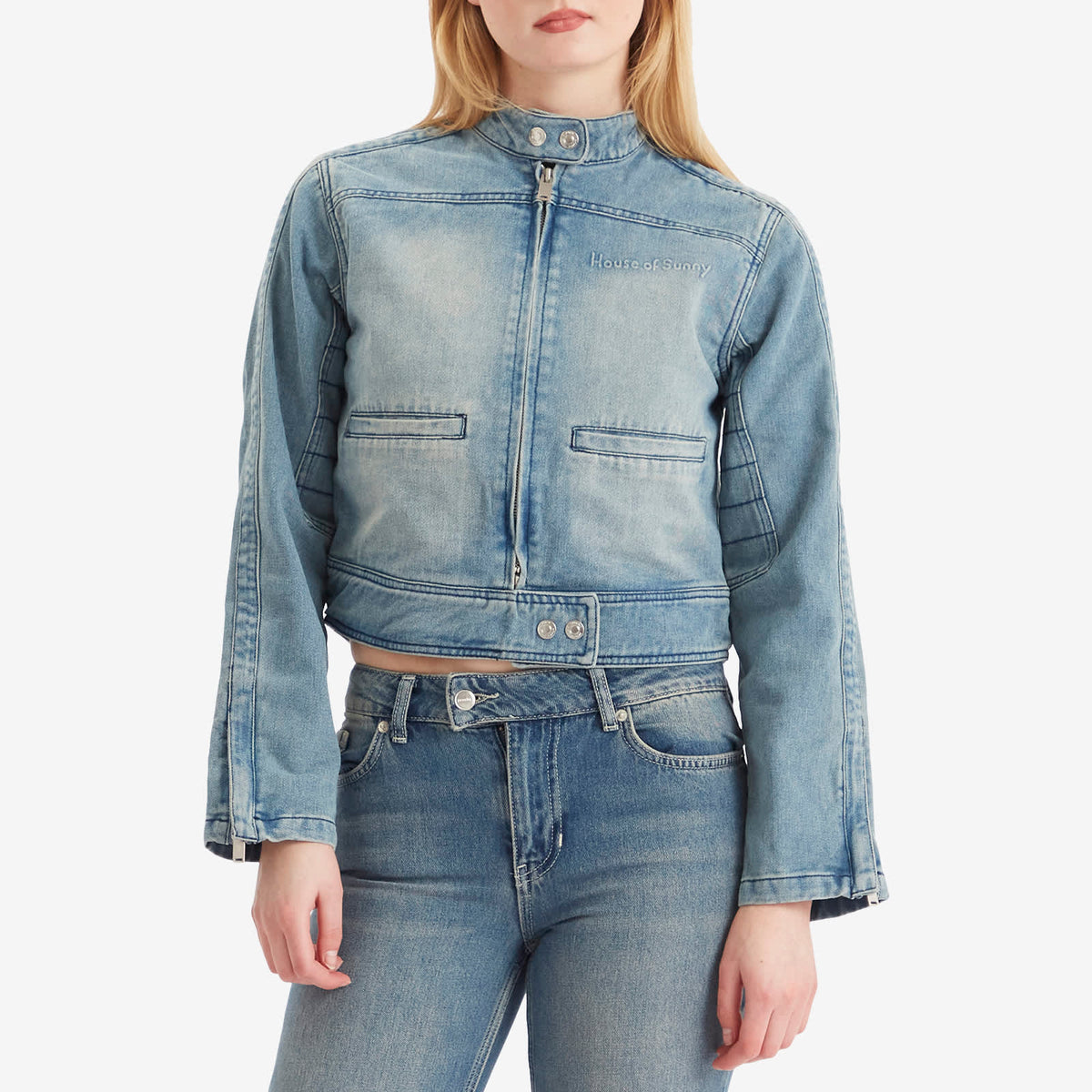 House of Sunny Take A Trip Mini Racer Jacket