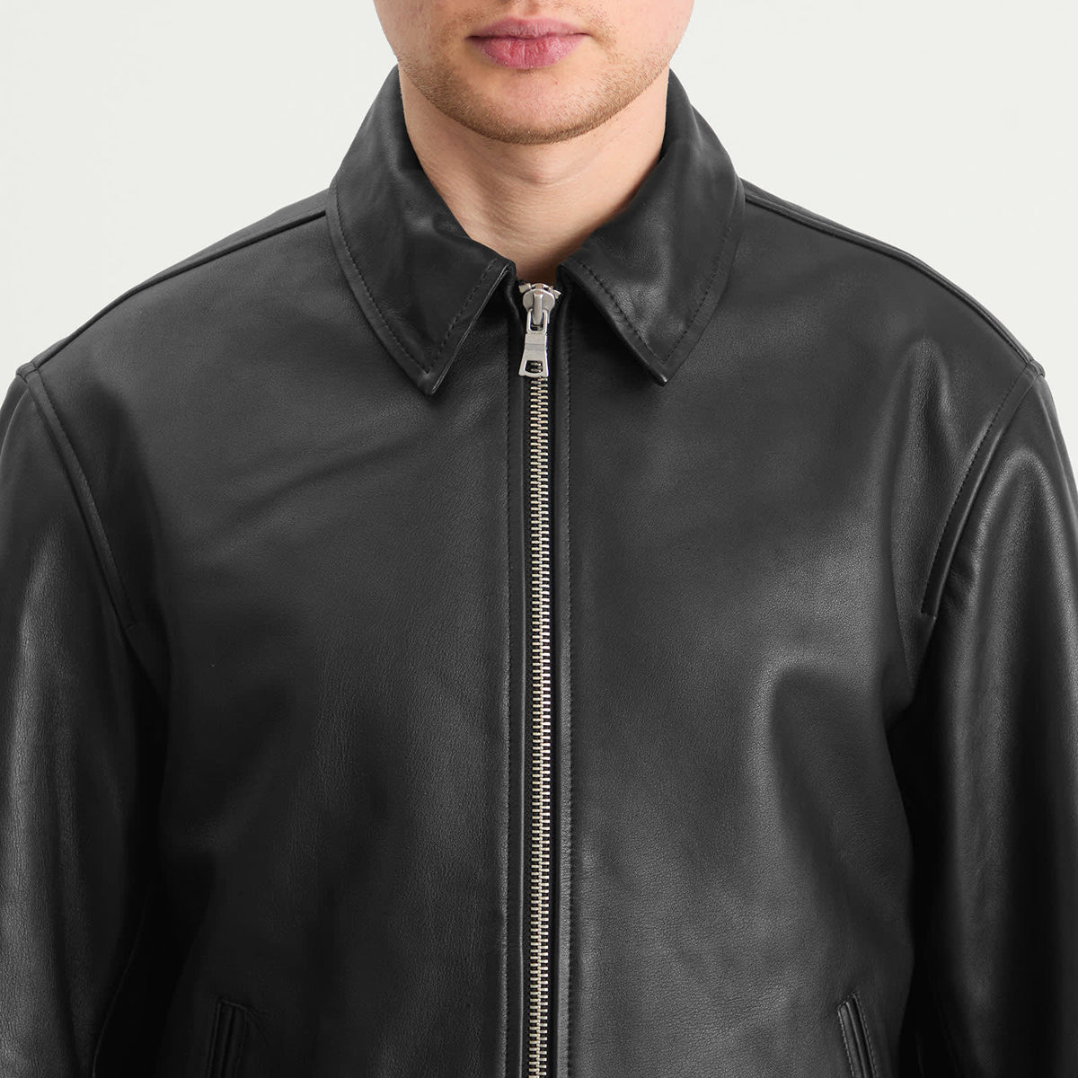MKI Cropped Leather Rider