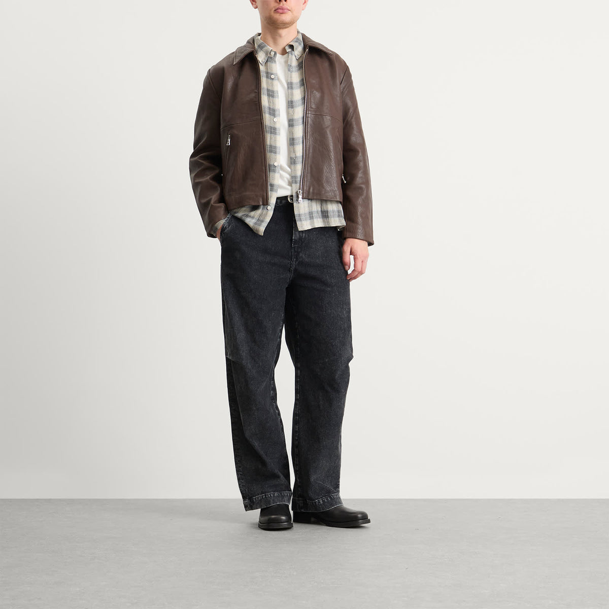 Won Hundred Dutton Leather Jacket