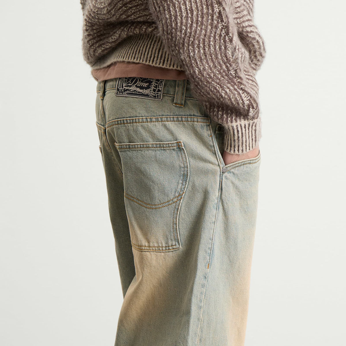 Dime Baggy Denim Pants