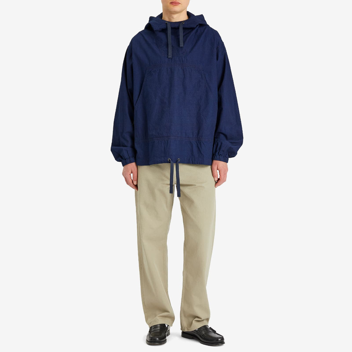 Beams Plus MIL Indigo Rip Stop Smock