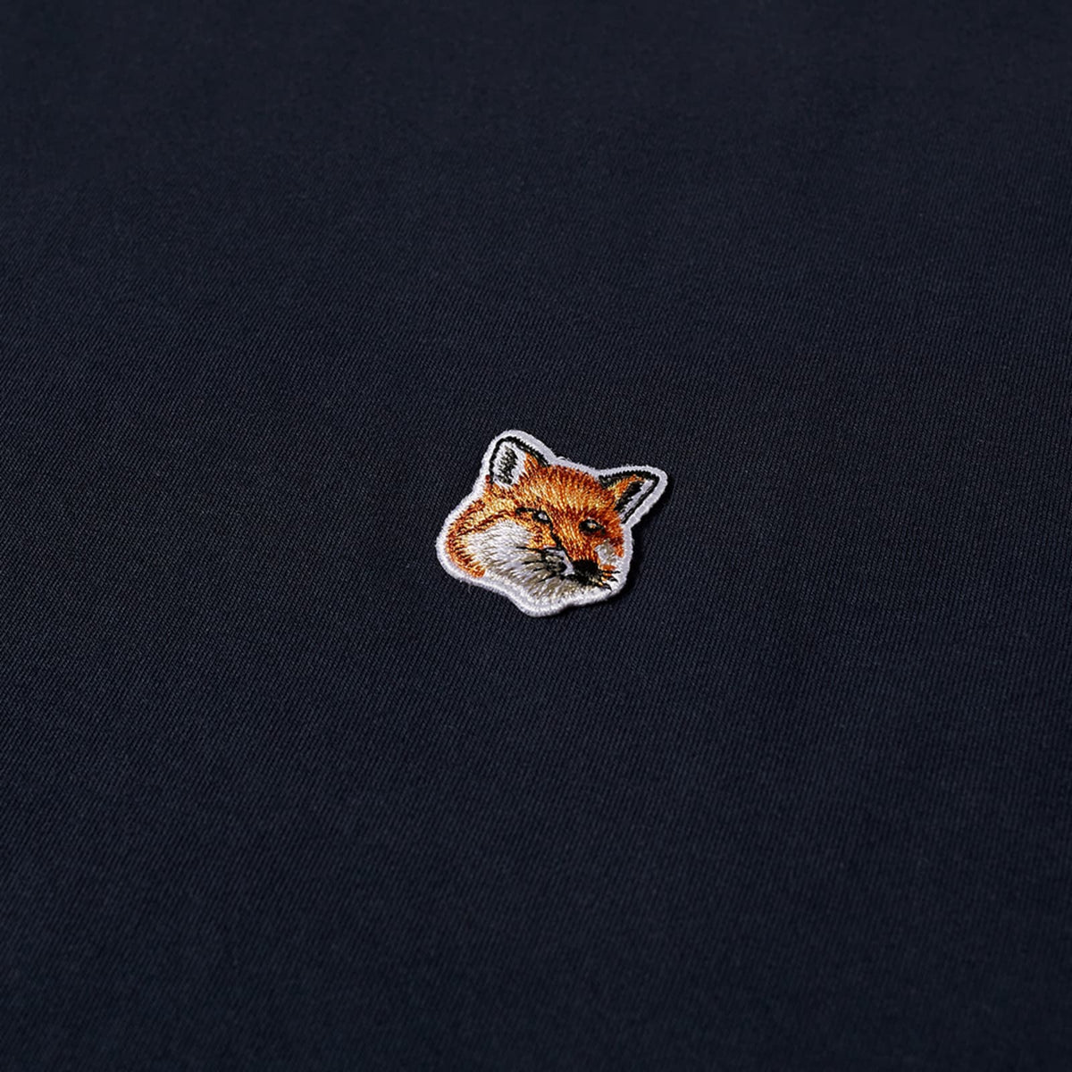 Maison KitsunÃ© Fox Head Patch T-Shirt