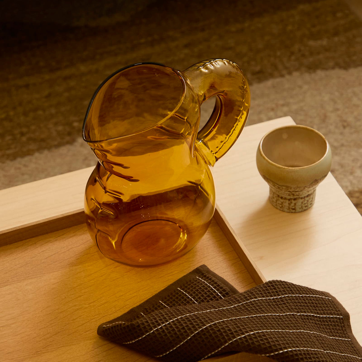 Home Studyo Emily Jug - Glass