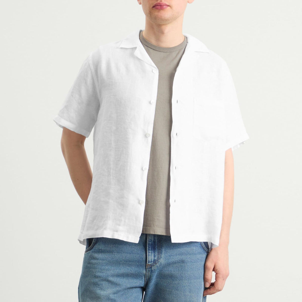 Portuguese Flannel Linen Camp Vacation Shirt
