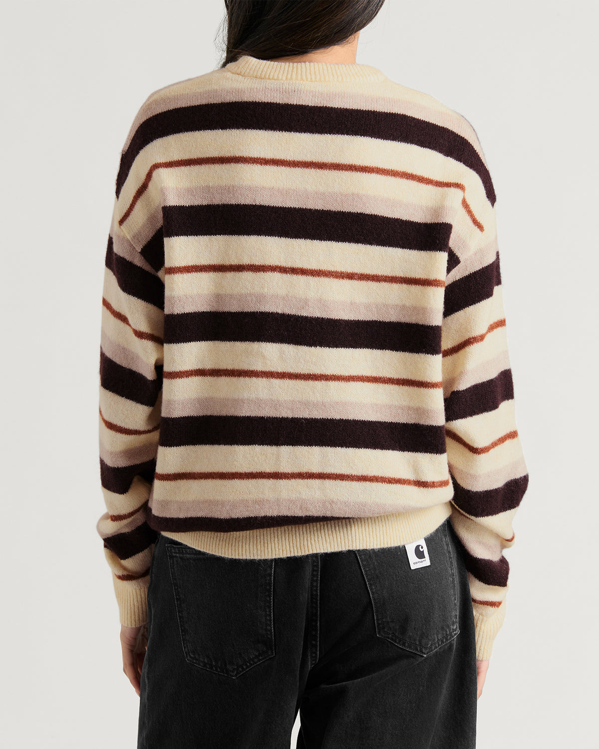 adidas Knit Essentails Striped Crew