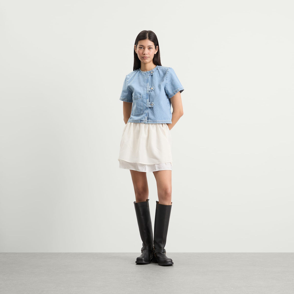 Hosbjerg Bailey Denim Top