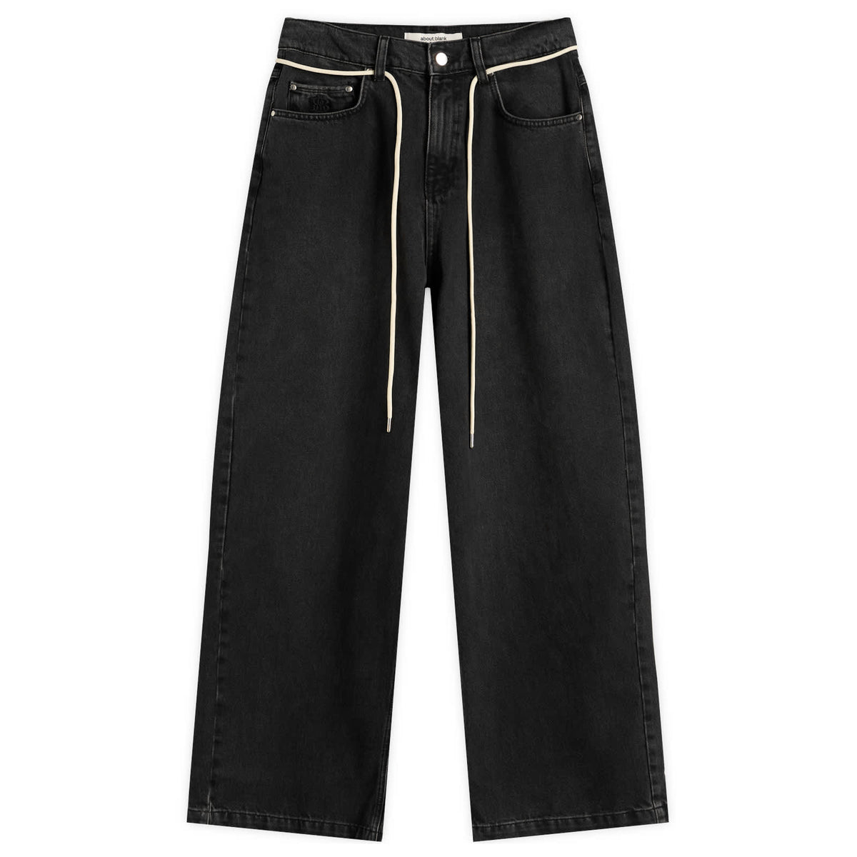 about:blank Wide Leg Denim