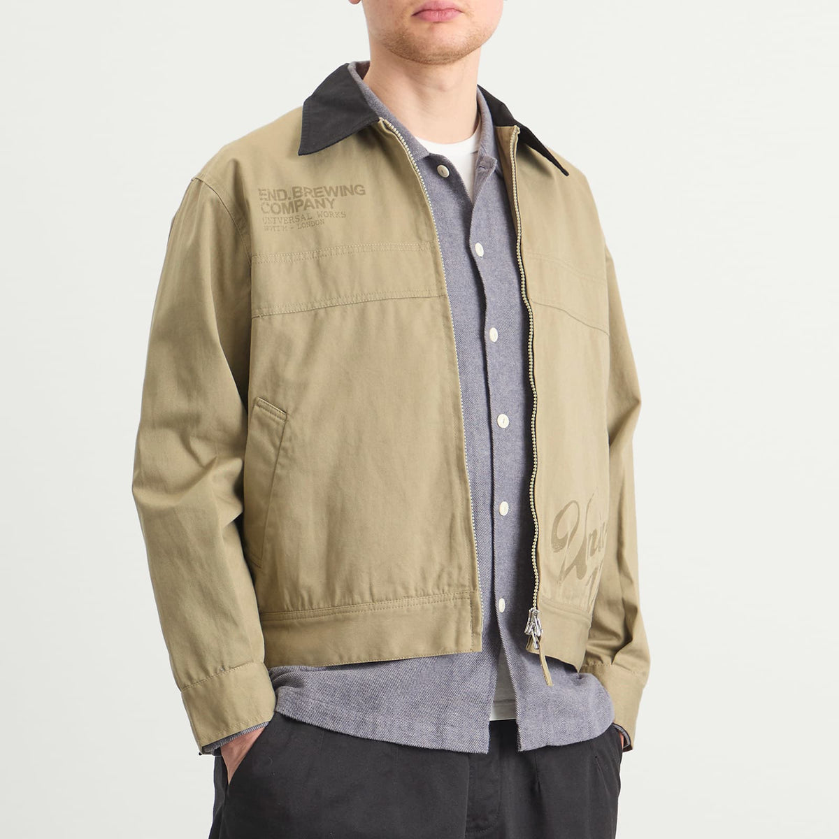 END. x Universal Works Rose & Crown Jacket