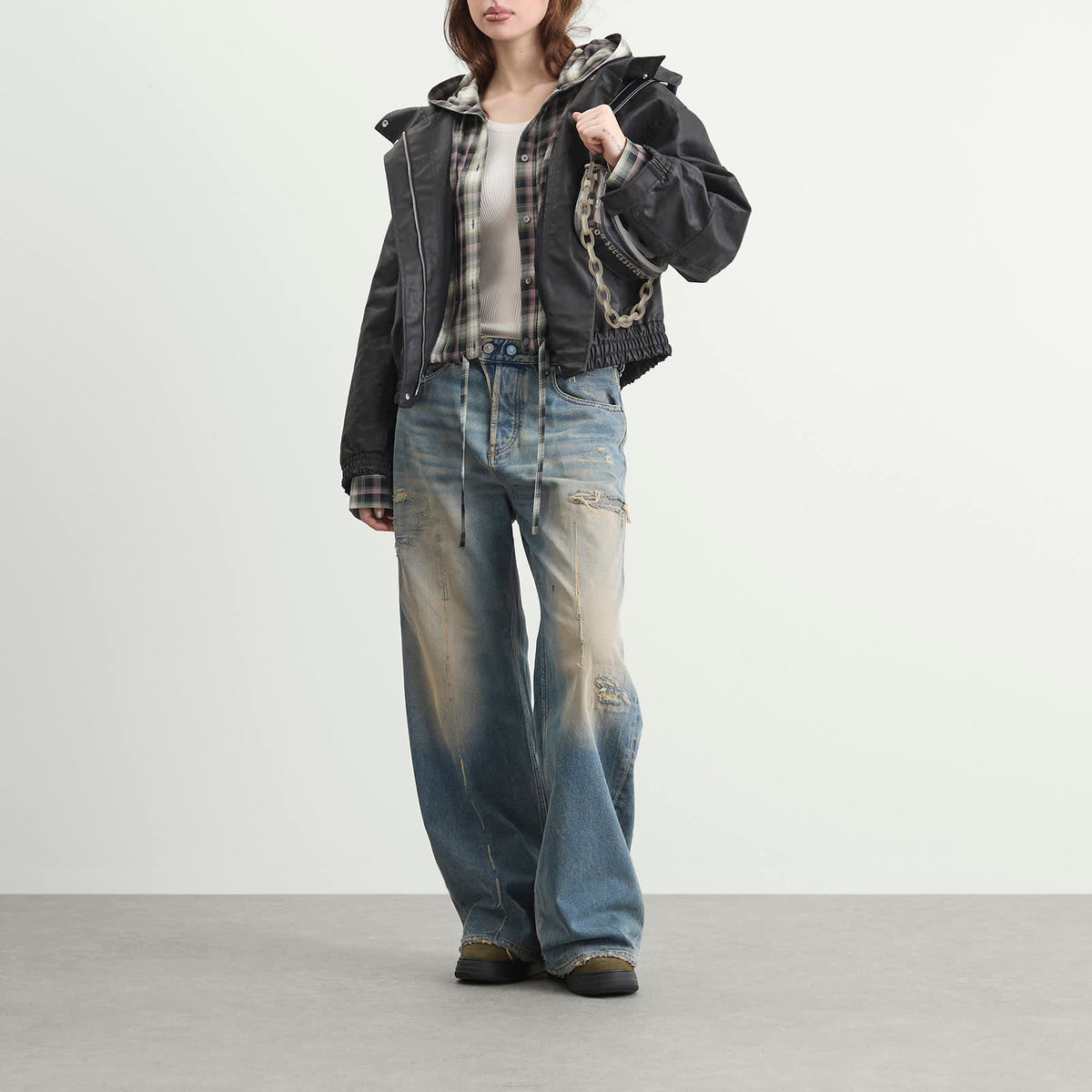 Diesel 1996 D-Sire Wide Leg Jeans