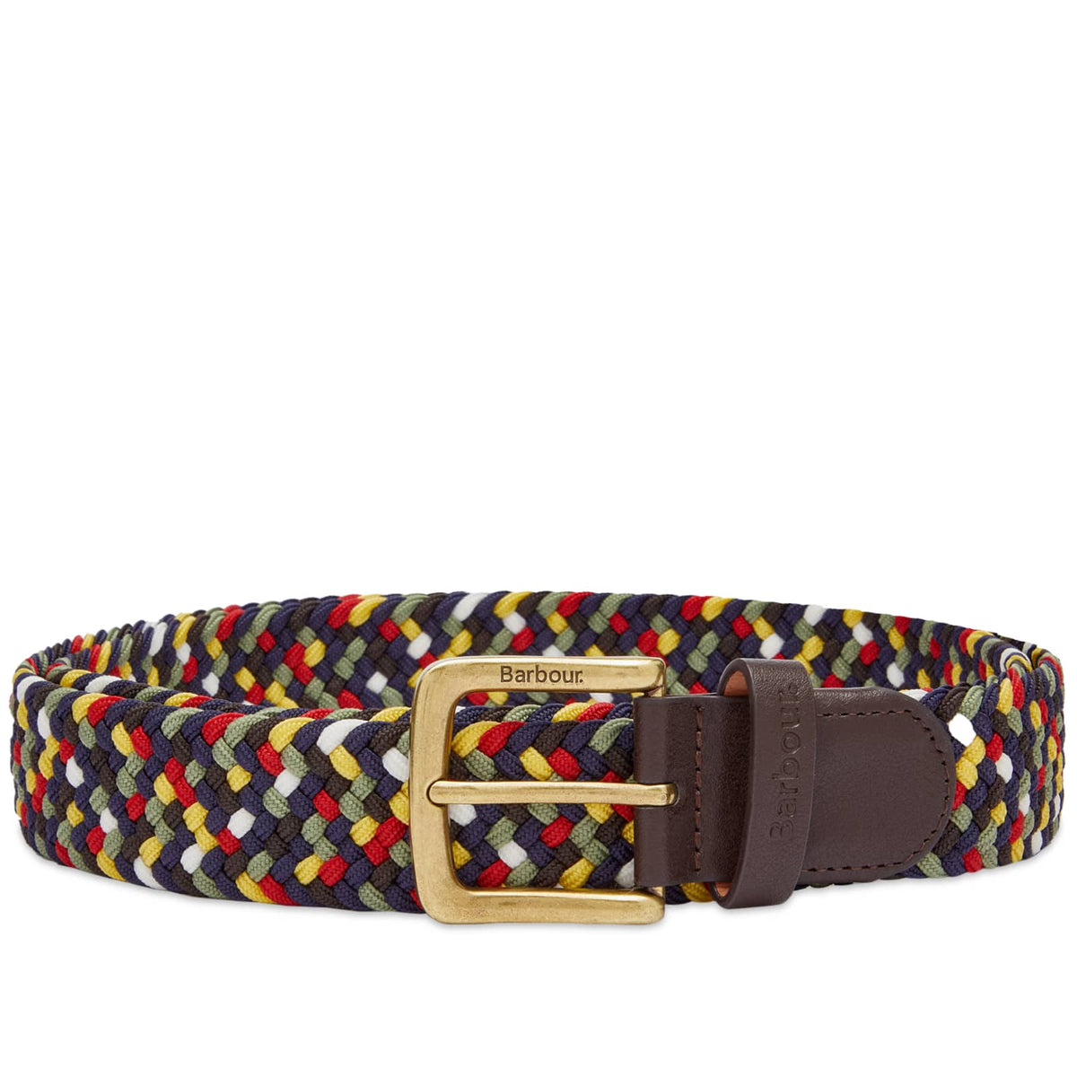 Barbour Tartan Coloured Stretch Belt Gift Box