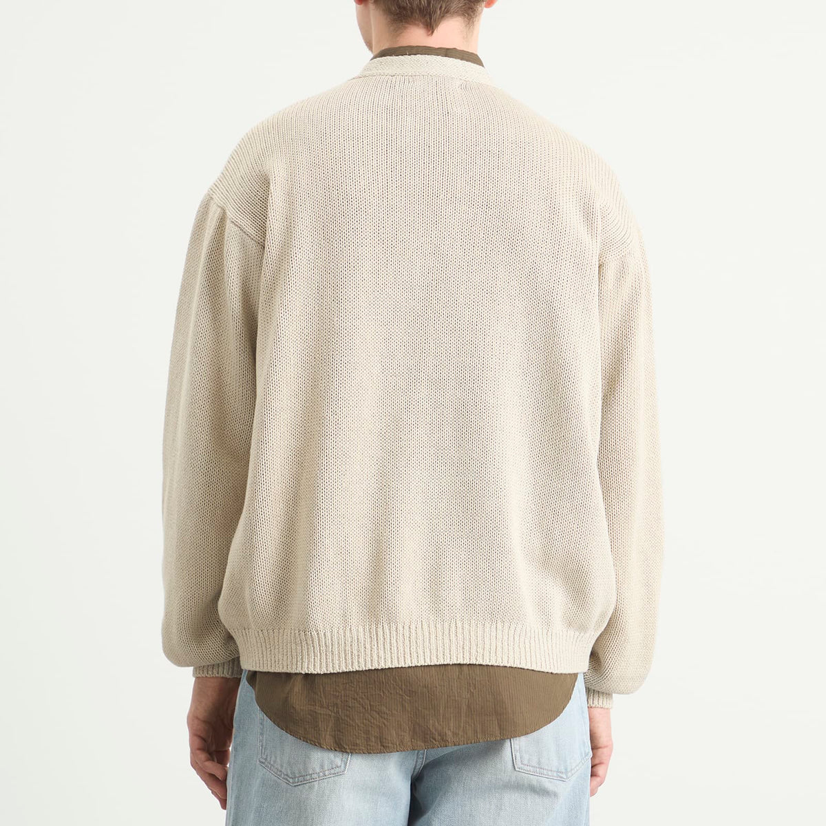 Kaptain Sunshine Cotton Washi Hand Frame Cardigan