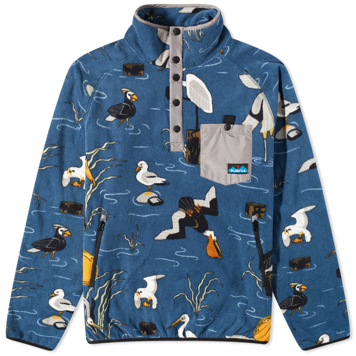 Kavu Teannaway Snap Fleece