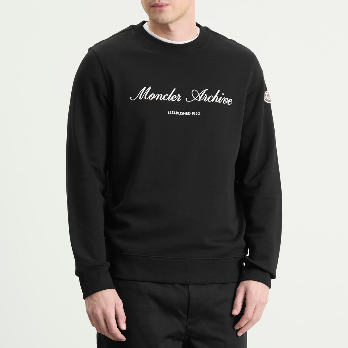 Moncler Archive Embroidered Logo Sweatshirt
