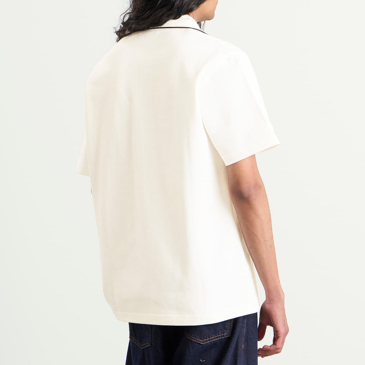Drôle de Monsieur Open Collar Polo Shirt