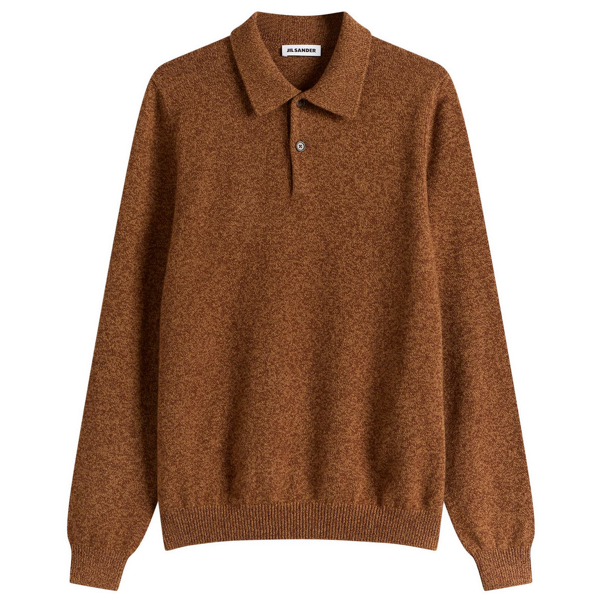 Jil Sander Wool Cashmere Polo