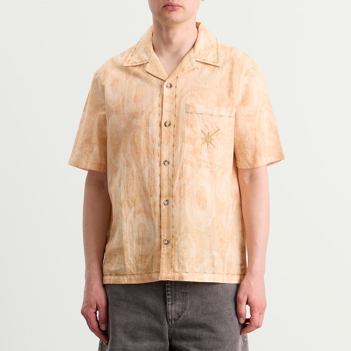 ACMH by Magic Castles x Khruangbin Linen Vacation Shirt