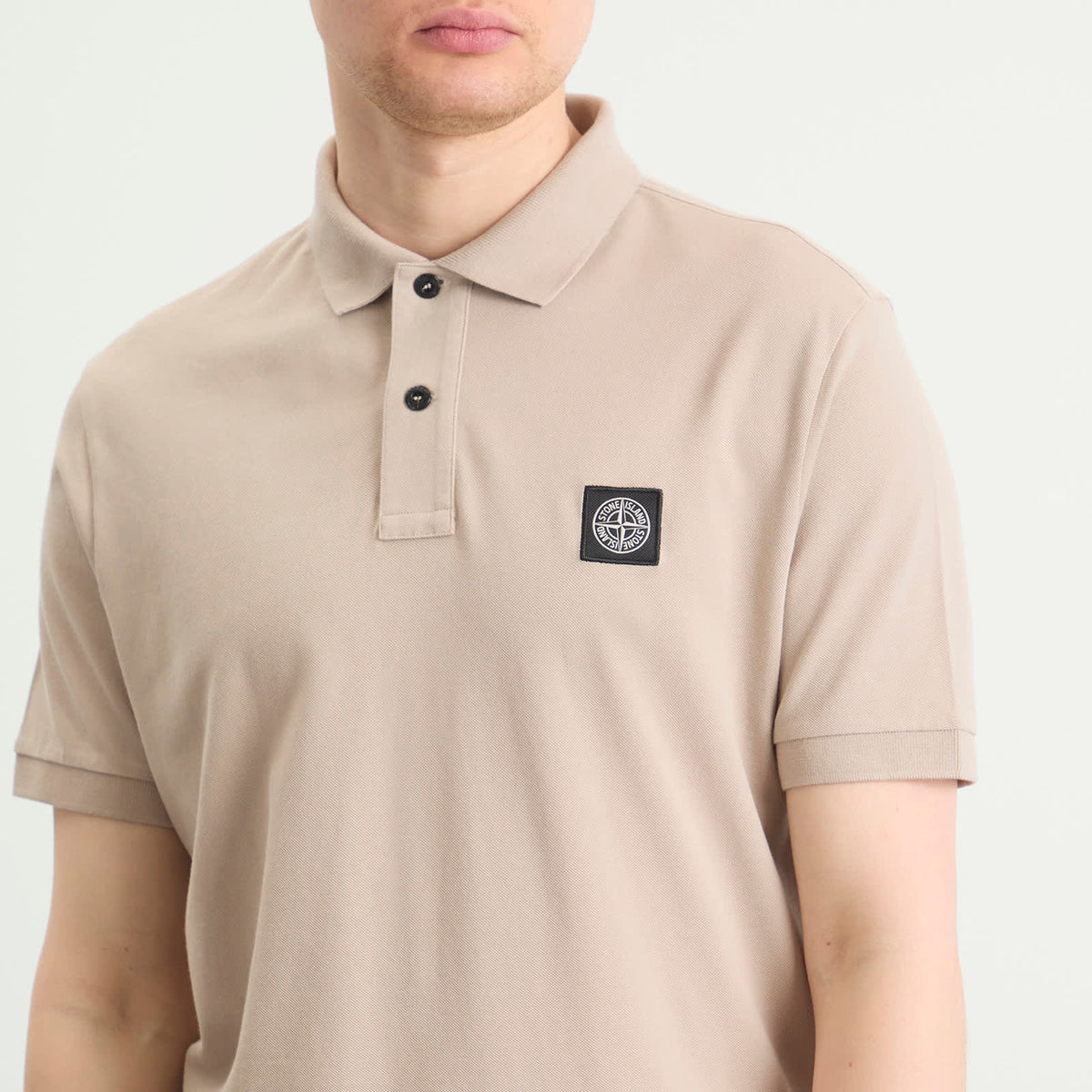 Stone Island Patch Logo Polo