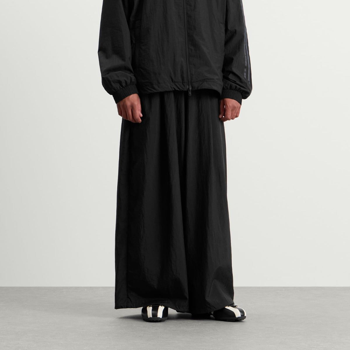 Y-3 Gradient Stripes Wide Leg Trousers
