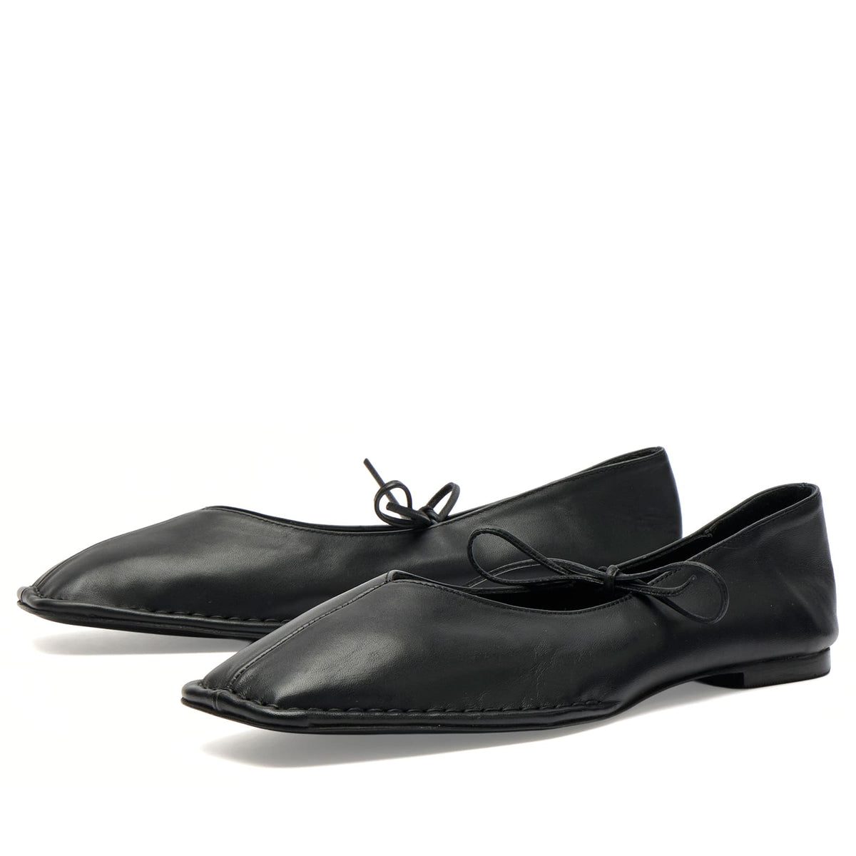 ALOHAS Sway Leather Ballet Flats