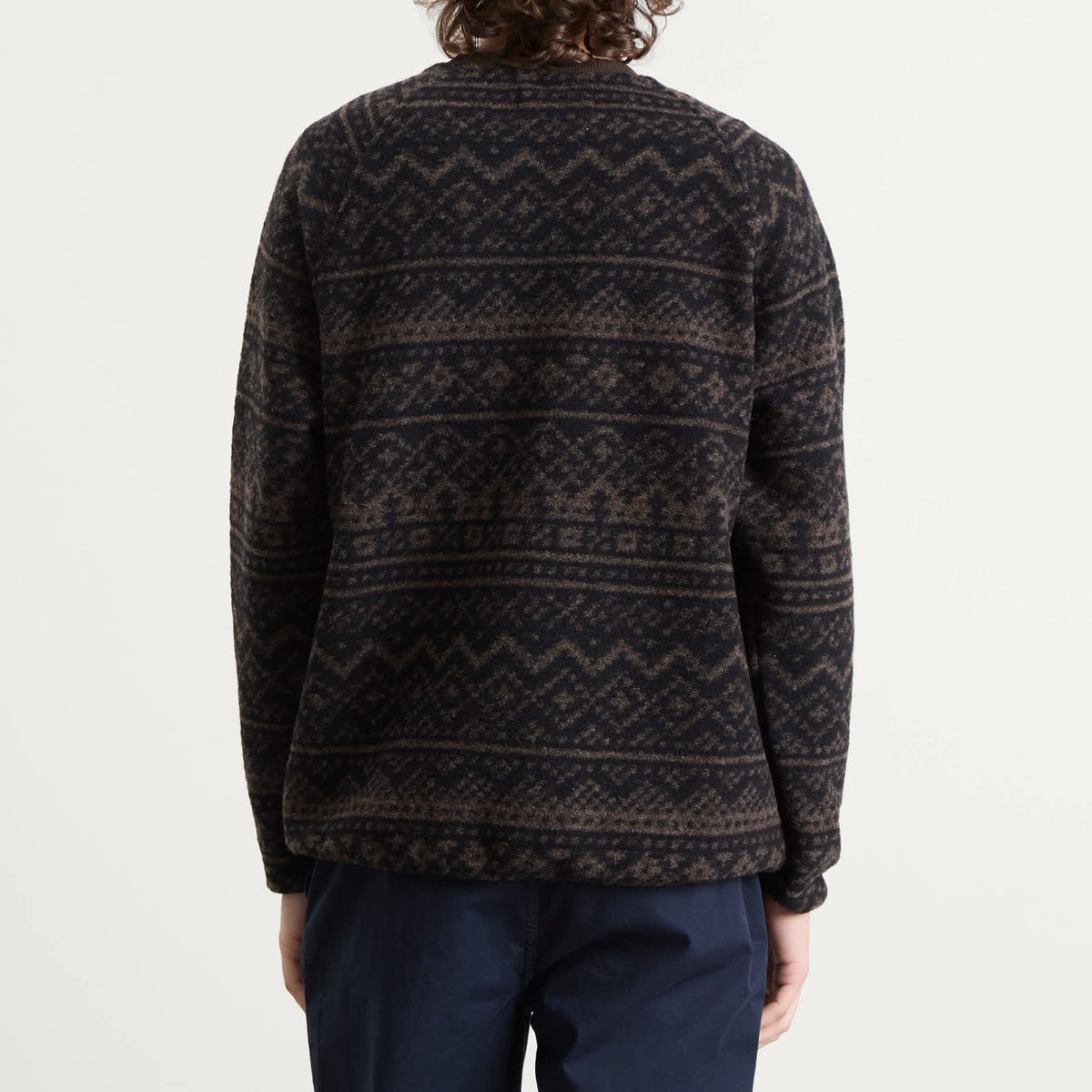 Kestin Junction Knitted Fairisle Sweatshirt
