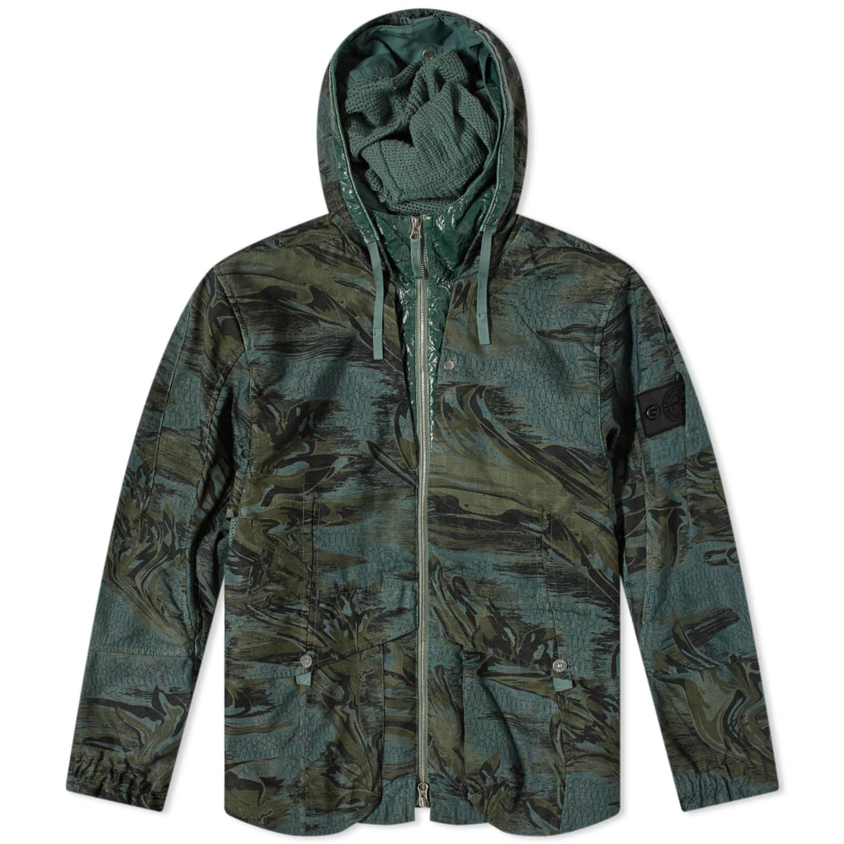 Stone Island Shadow Project Camo Short Parka