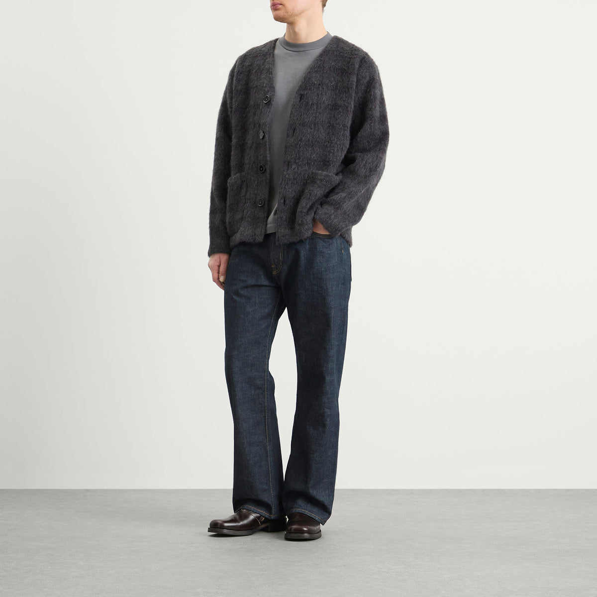 Our Legacy Hairy Wool Cardigan