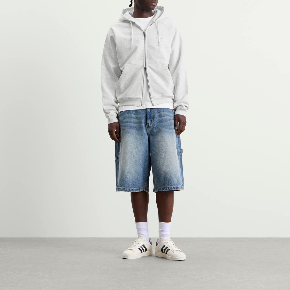 Dime Classic Small Logo Zip Hoodie