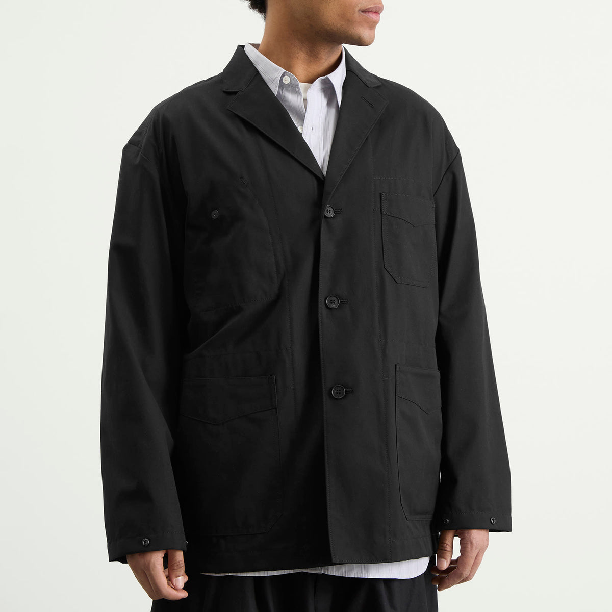 Comme des Garçons Homme Cotton Yarn Dyed Jacket
