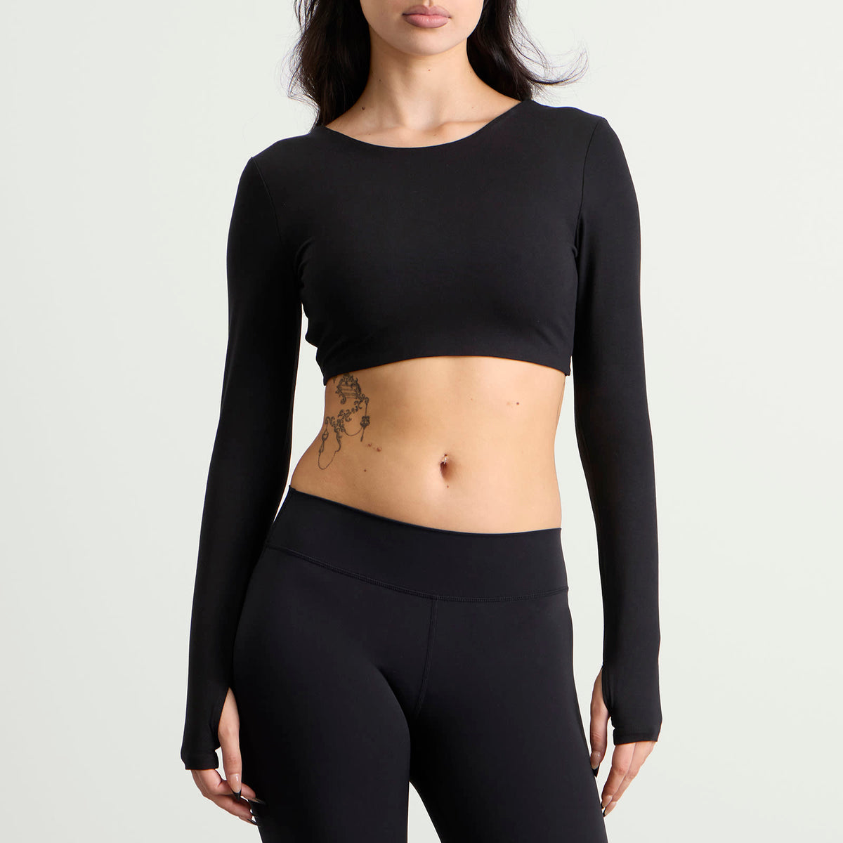 TALA Tie Reversible Long Sleeve Top