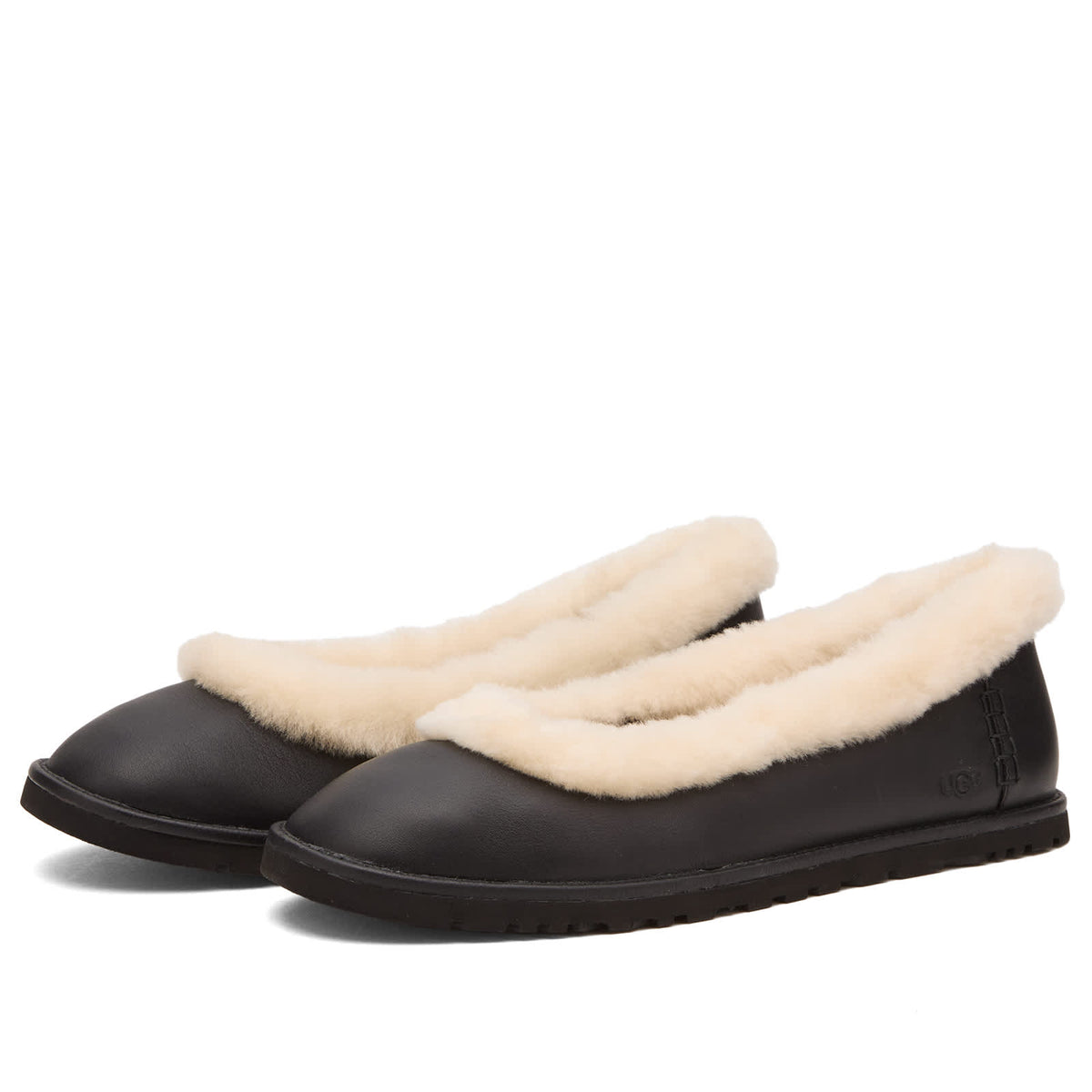 UGG Zora Leather Ballet Flat