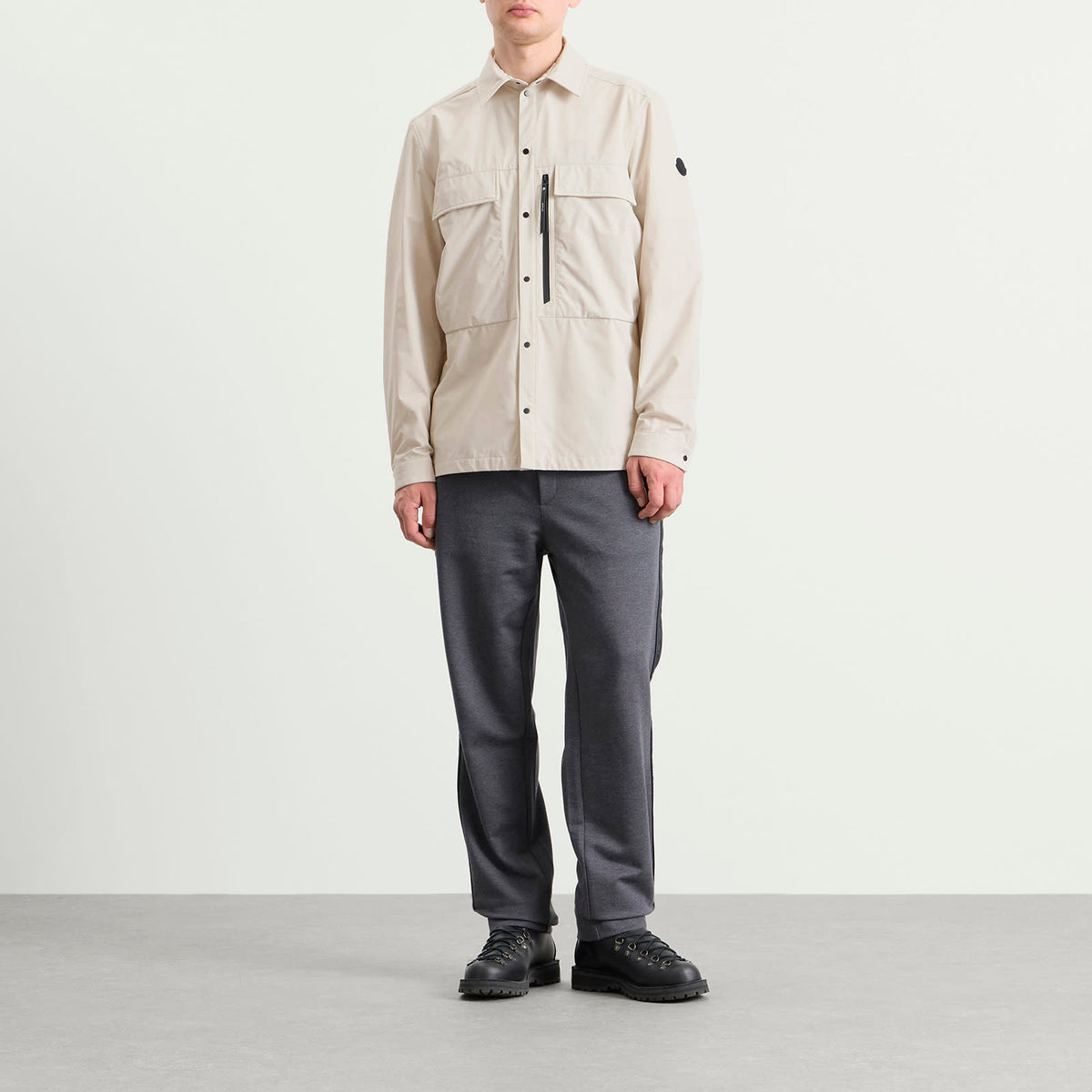 Moncler Ripstop Zip Shirt