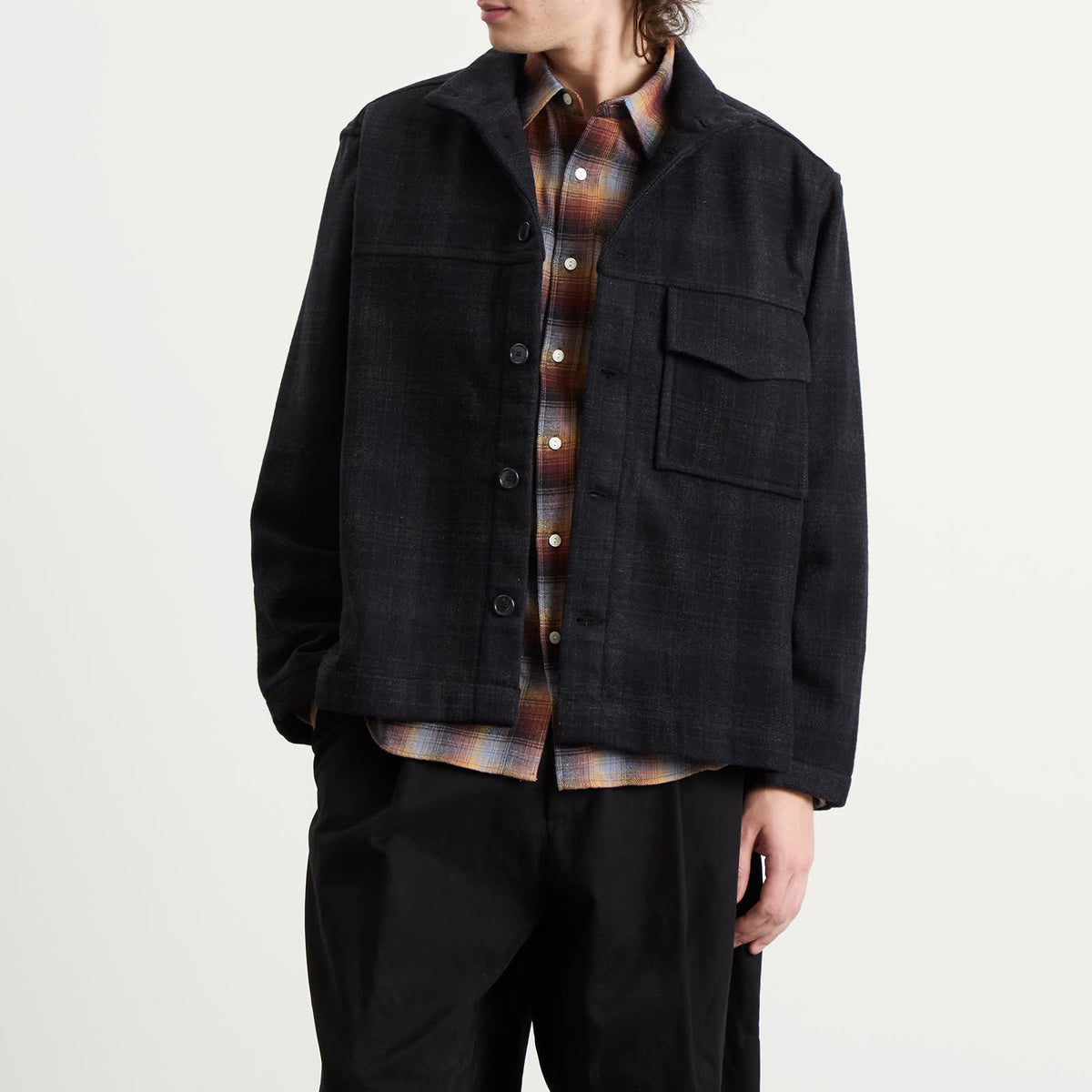 YMC Cruiser Check Shirt Jacket