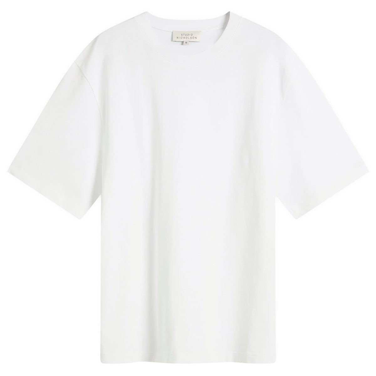 Studio Nicholson Lay Branded Boxy Fit T-Shirt