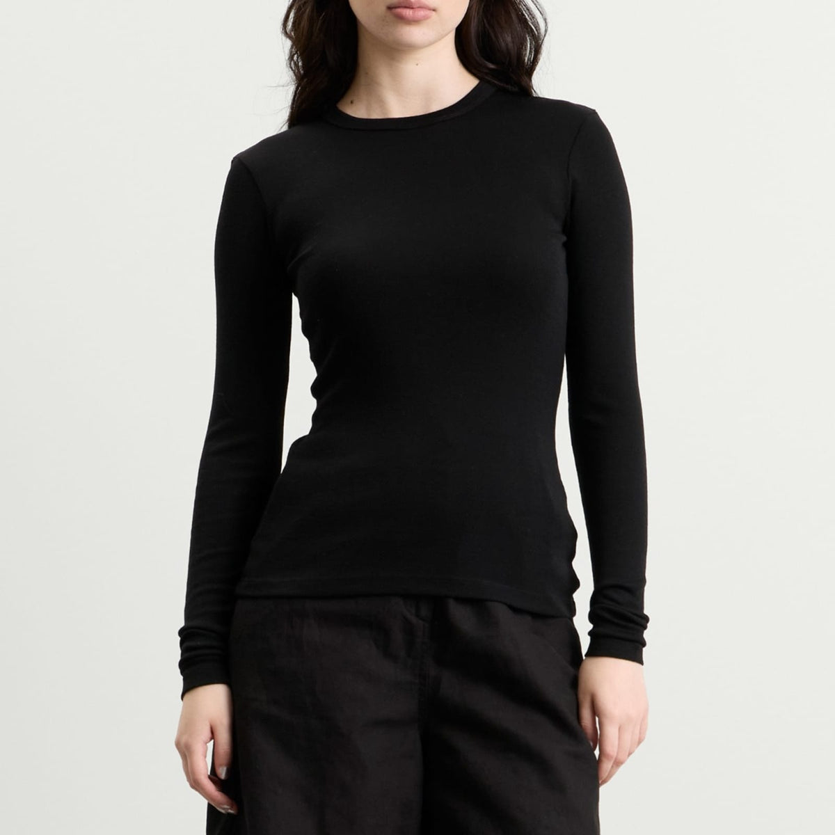 Róhe Fine Merino Long Sleeve Top