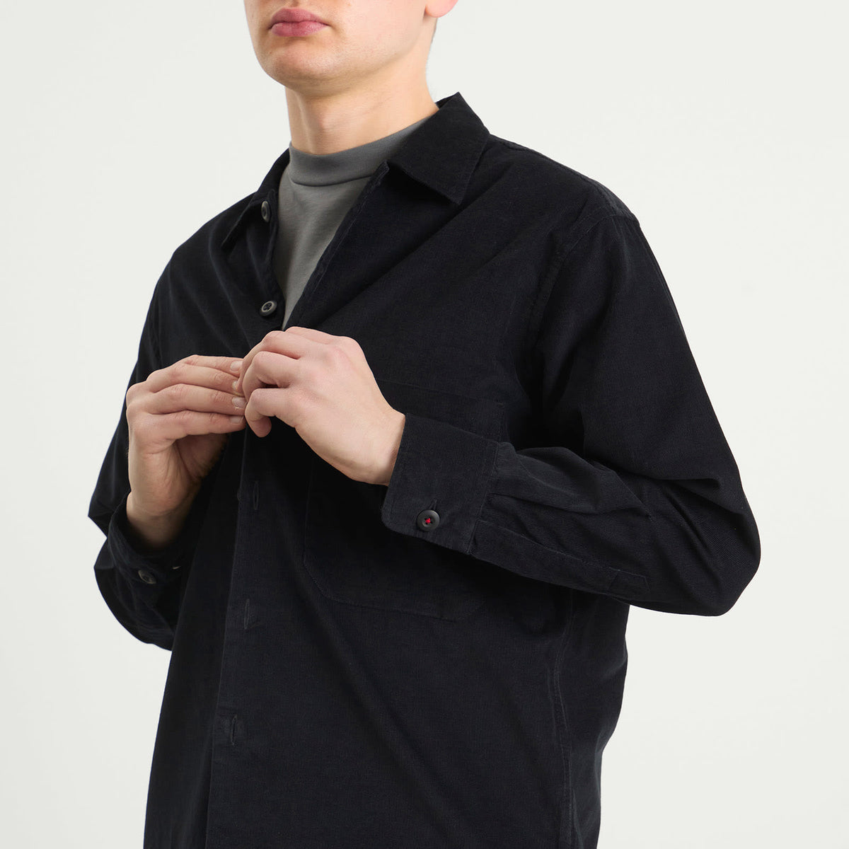 Universal Works Fine Cord Fatigue Overshirt