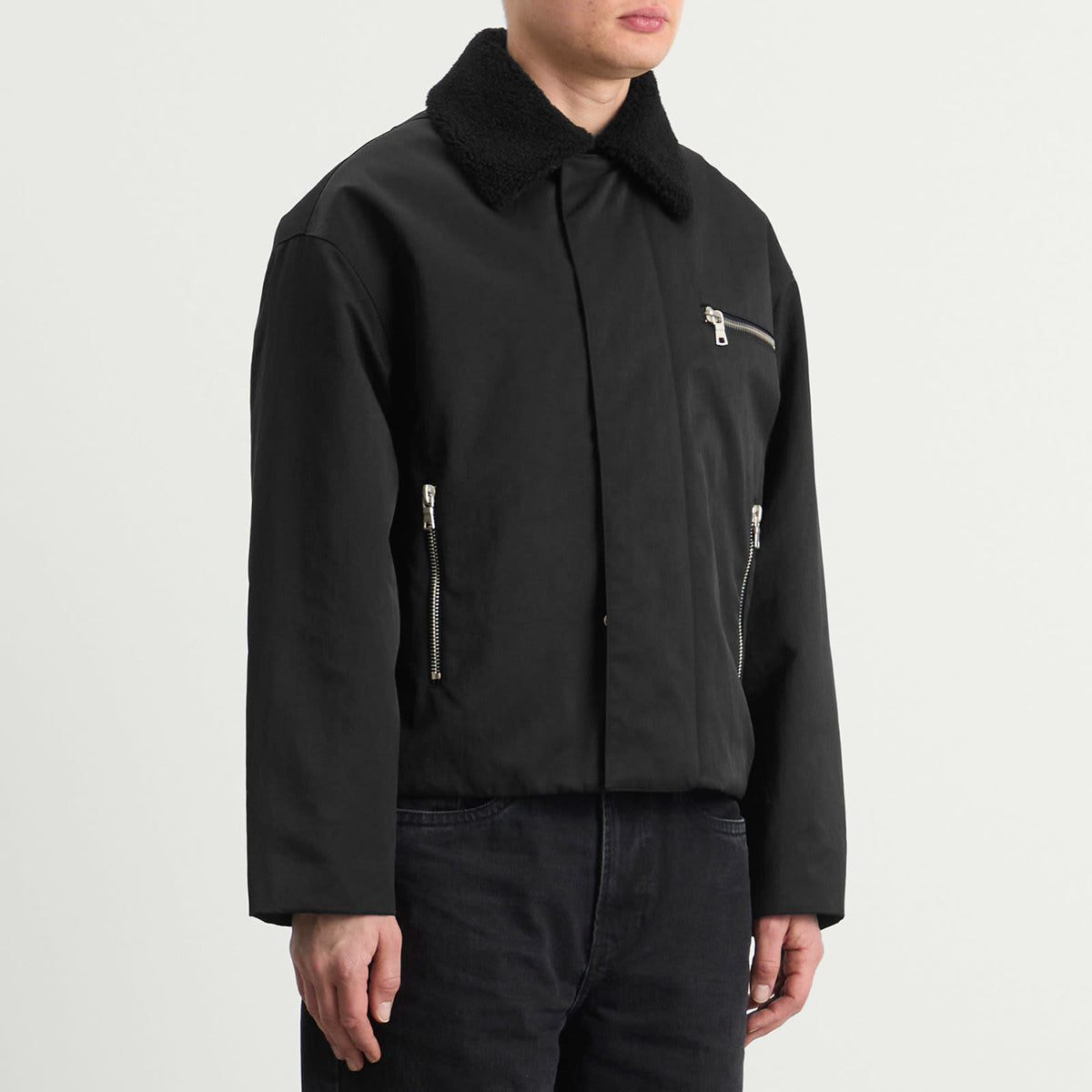 MKI Padded Nylon Box Jacket