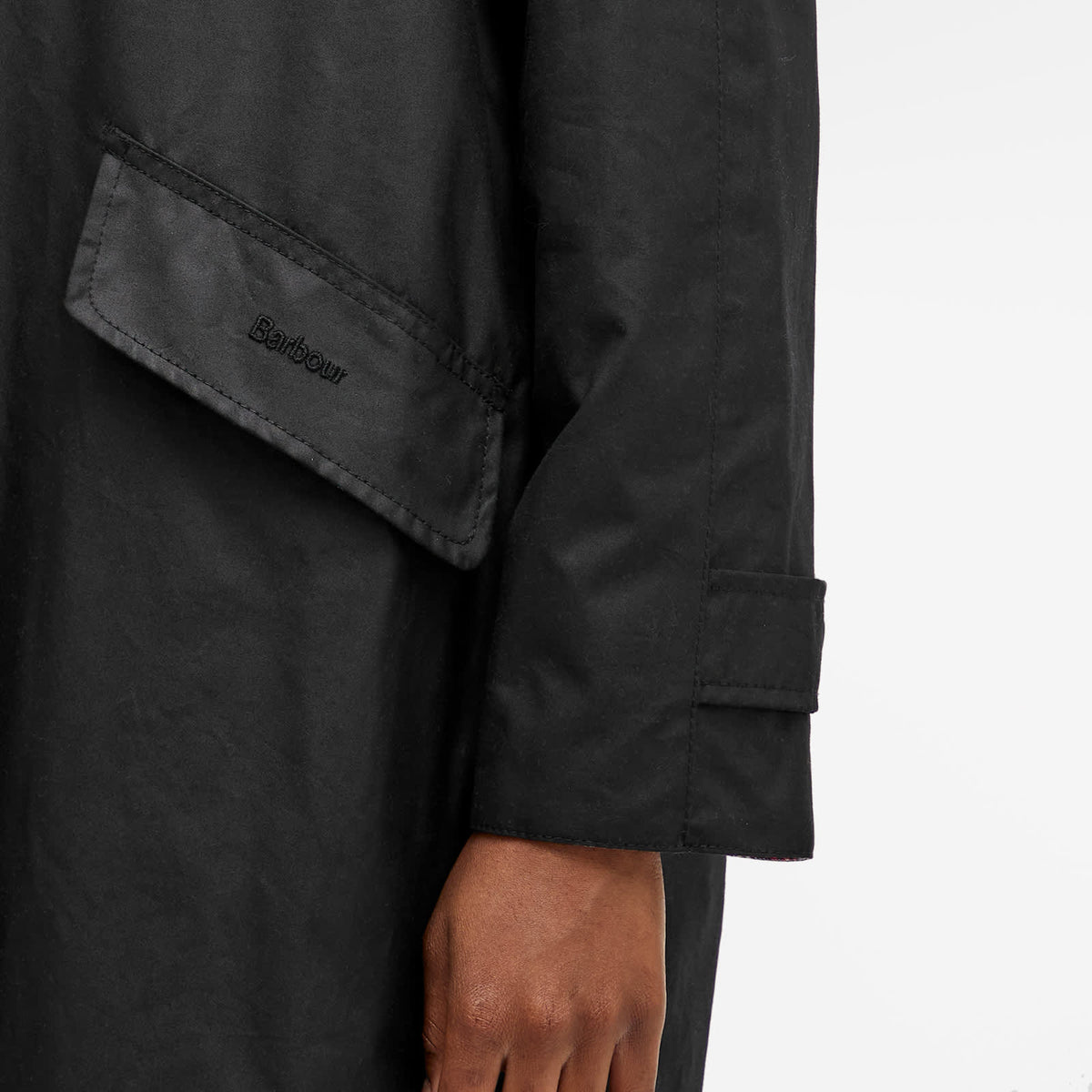 Barbour x Alexa Chung Dorothy Long Wax Jacket