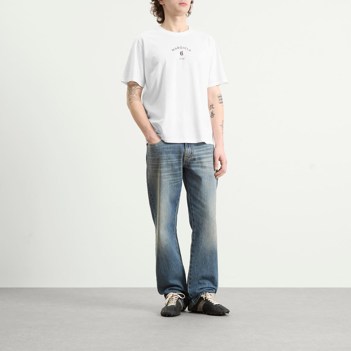 MM6 Maison Margiela Straight Leg Jeans