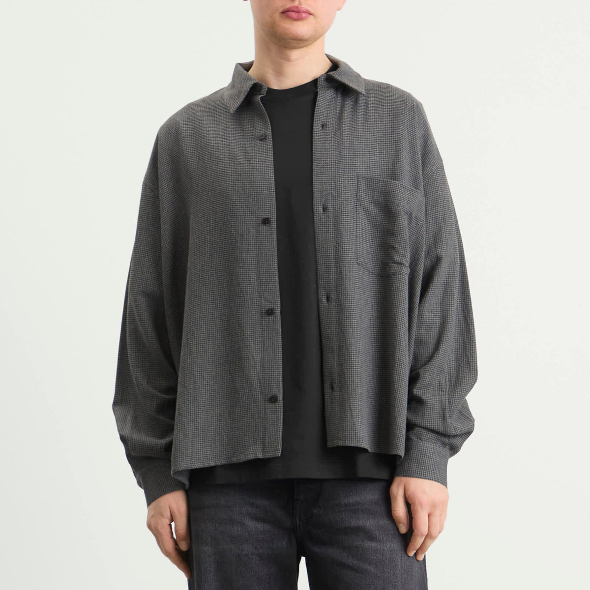 Won Hundred Mazza Micro Check Shirt