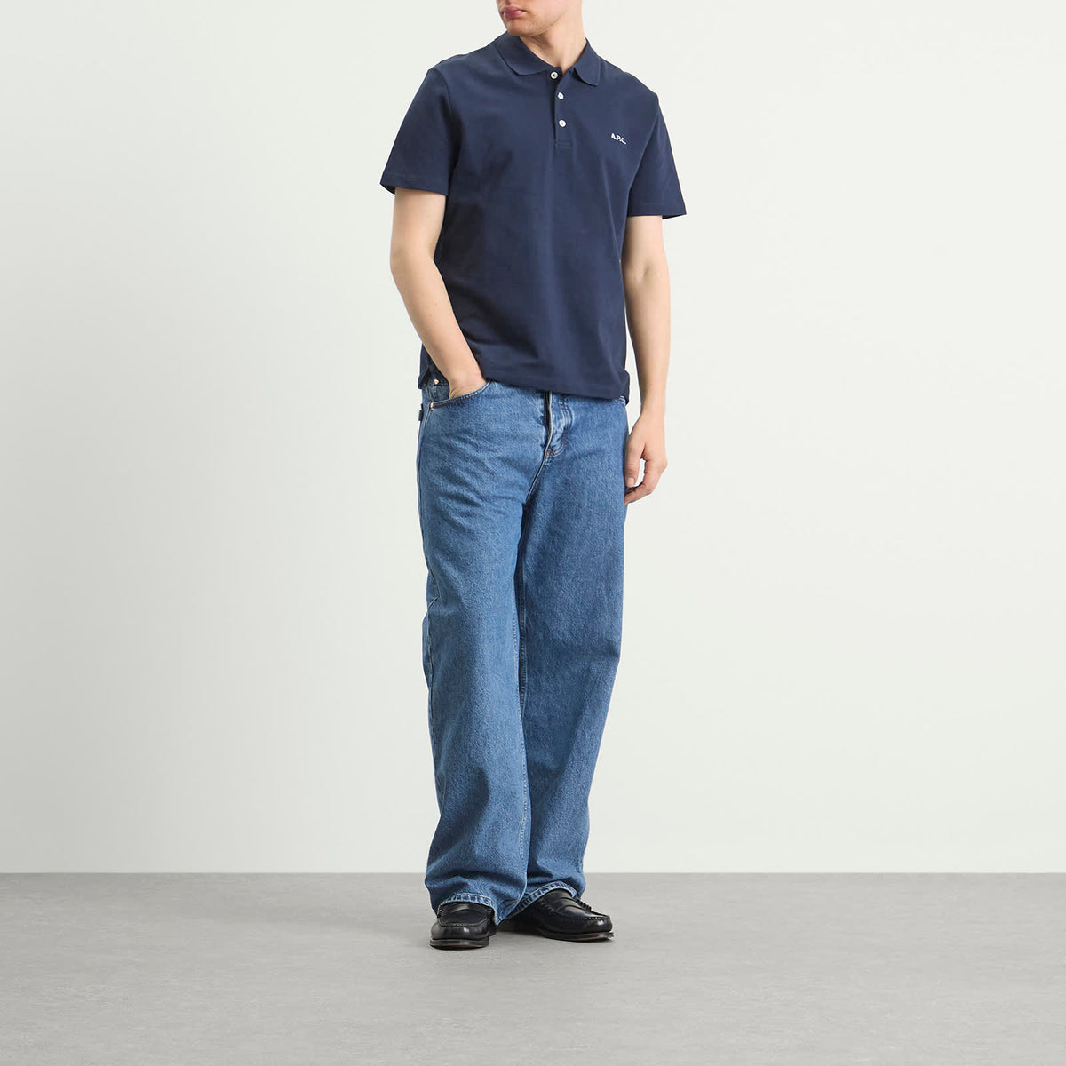 A.P.C. Carter Logo Polo