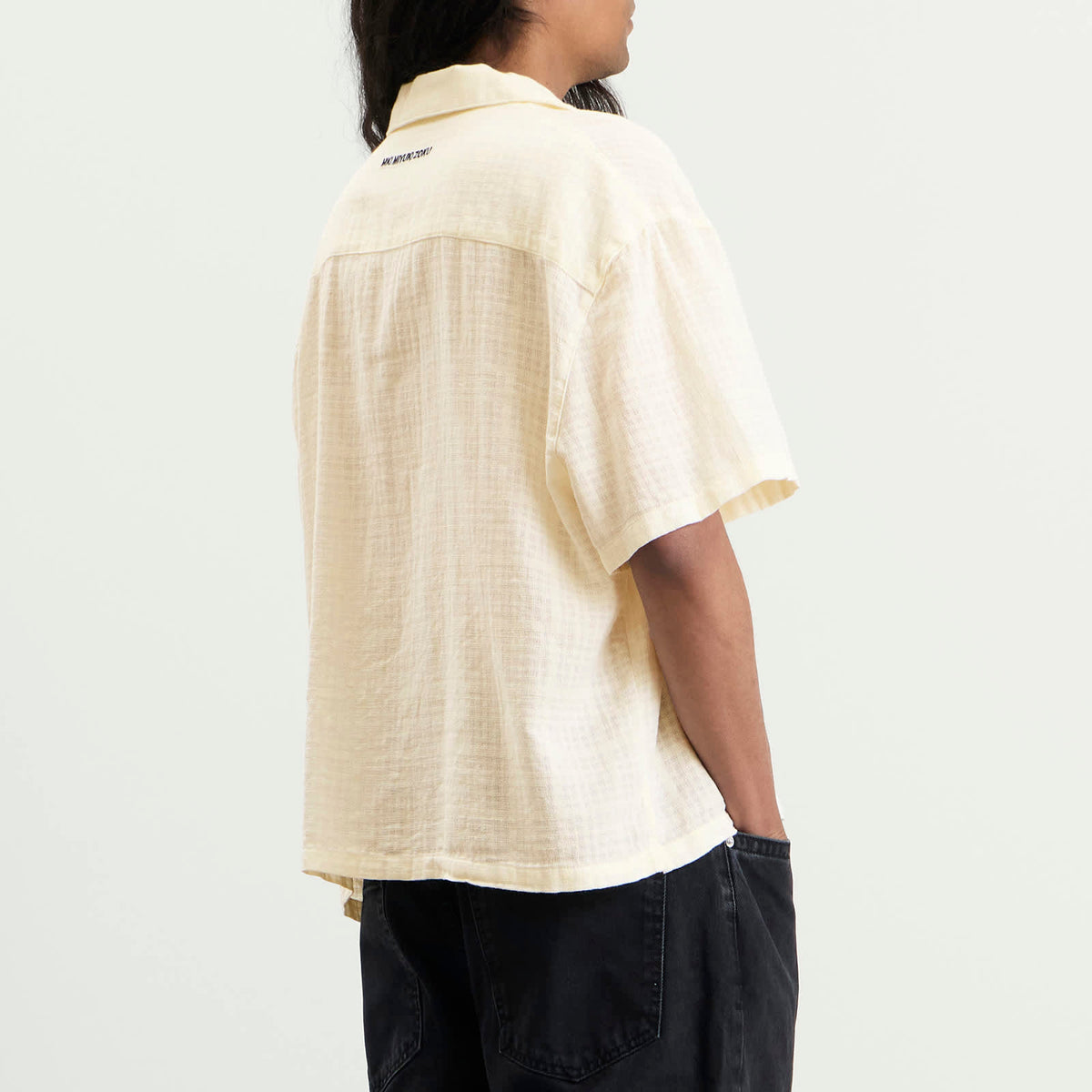 MKI Loose Weave Check Vacation Shirt