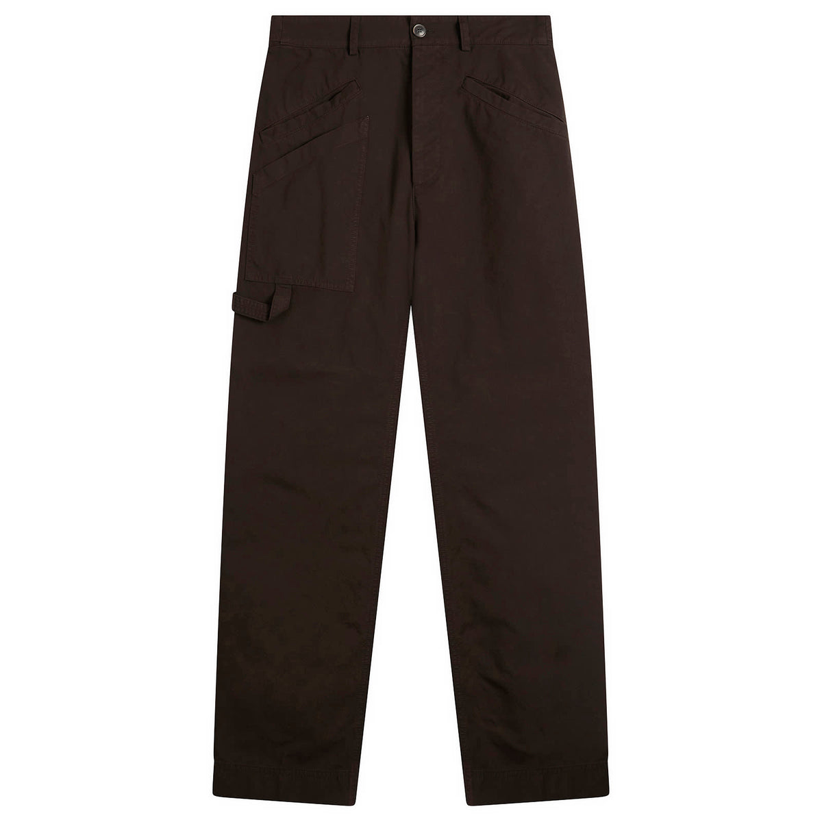 Dries Van Noten Overdyed Double Weave Cotton Cargo