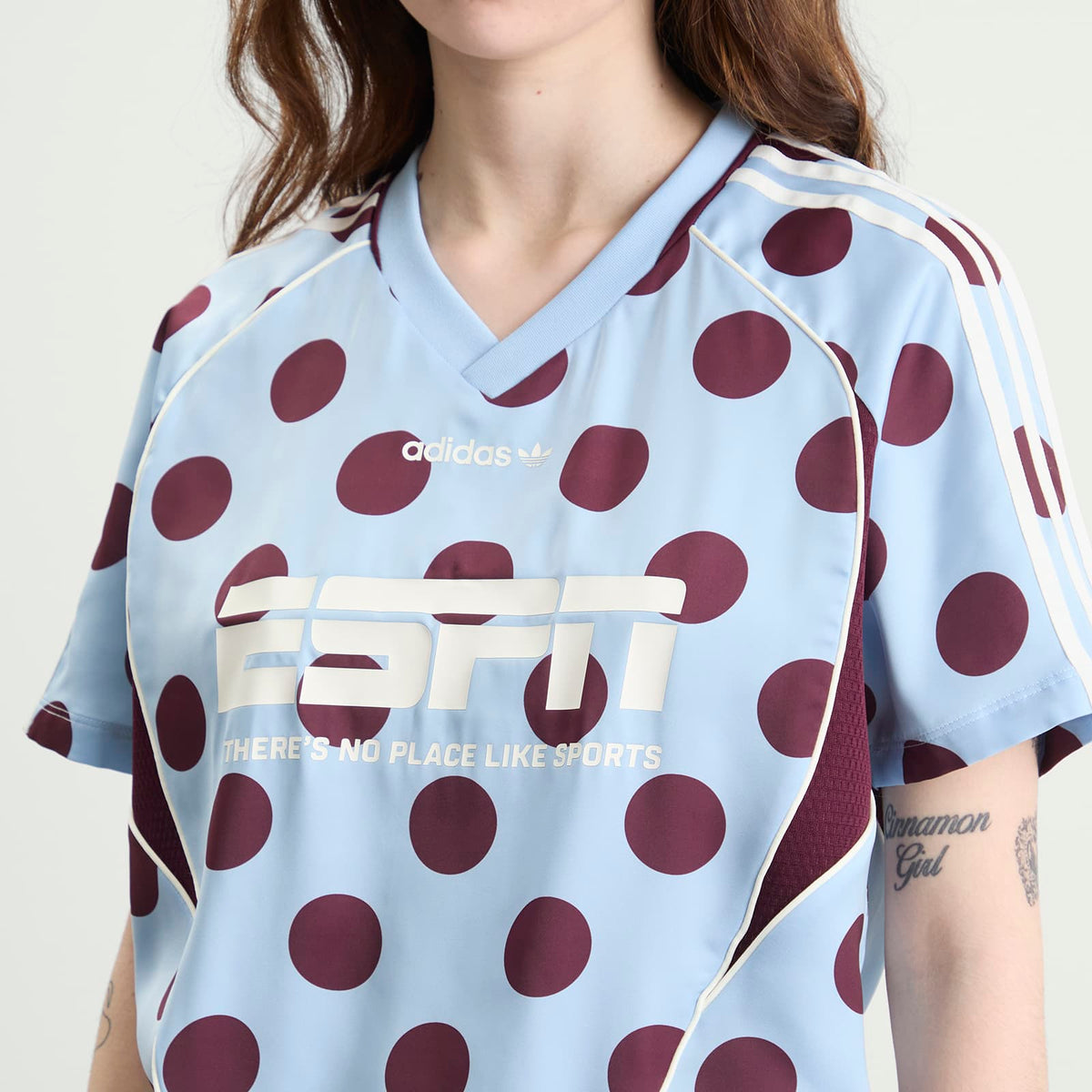 adidas Polka Dot Short Sleeve Jersey
